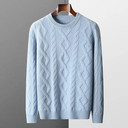Stanley - Soft Textured Chunky Knit Jumper