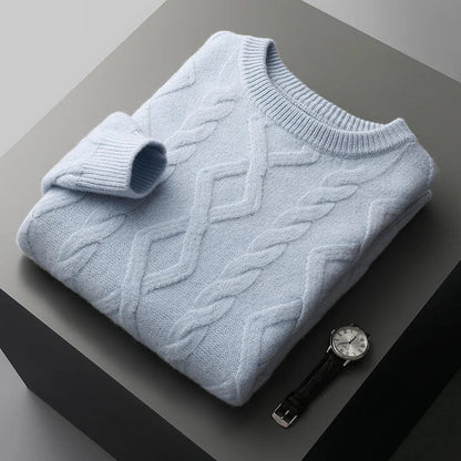 Stanley - Soft Textured Chunky Knit Jumper