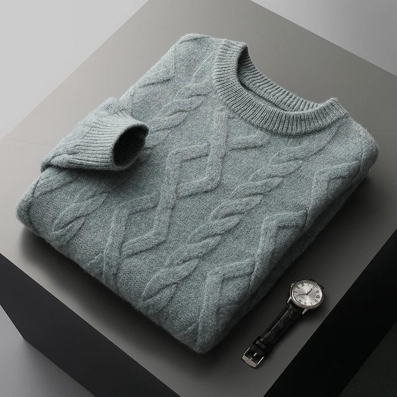 Stanley - Soft Textured Chunky Knit Jumper