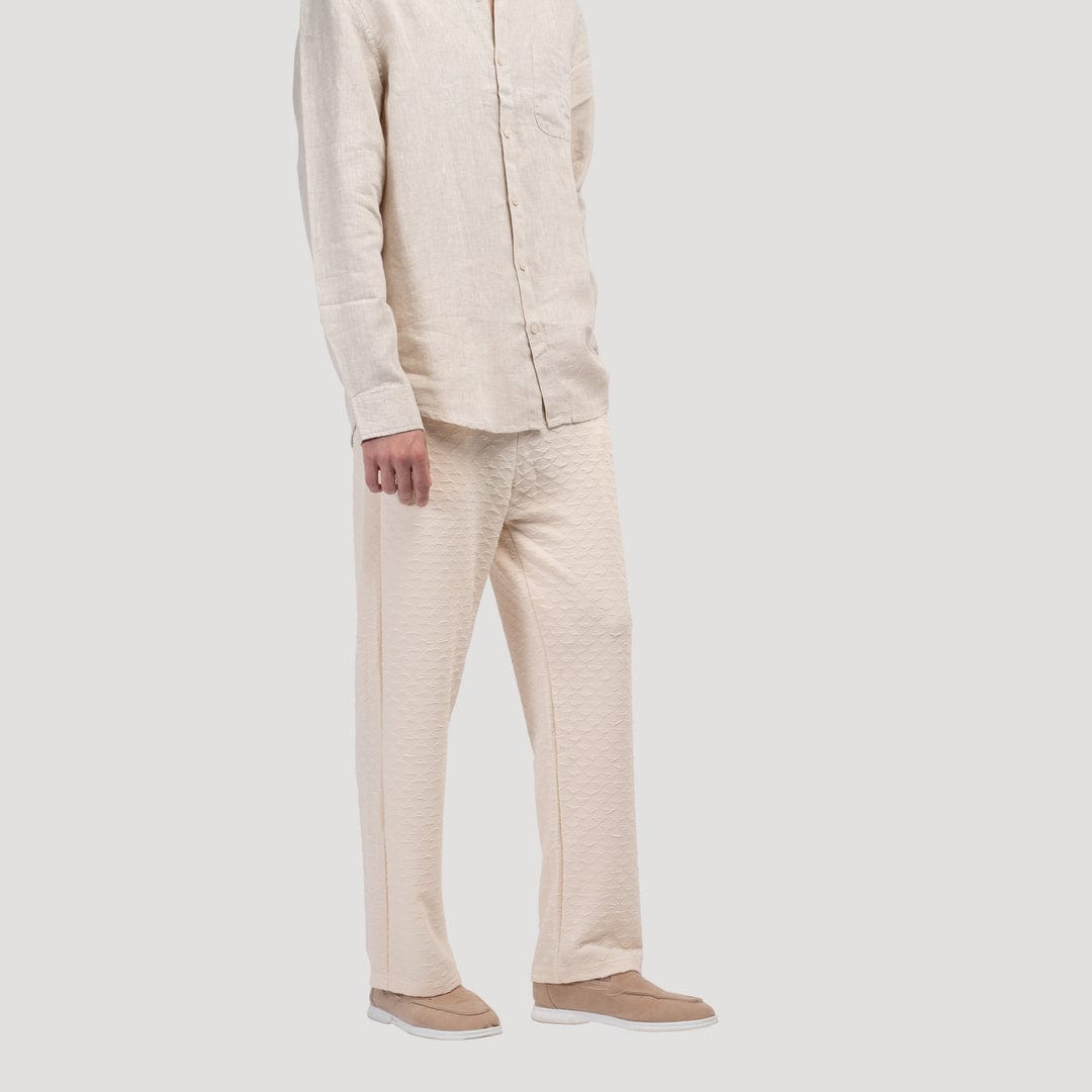 Fabius - Textured Summer Pants Men