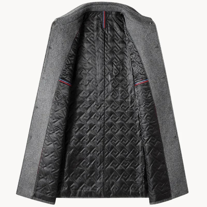 Old Money Tailored Winter Overcoat