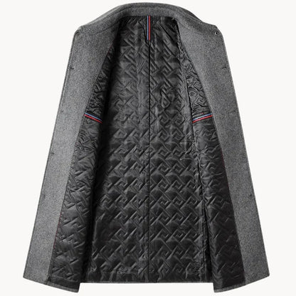 Old Money Tailored Winter Overcoat