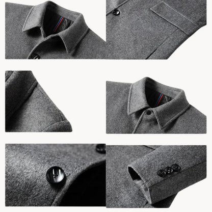 Old Money Tailored Winter Overcoat