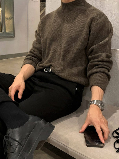 Matteus - Knitted Turtleneck Jumper Men