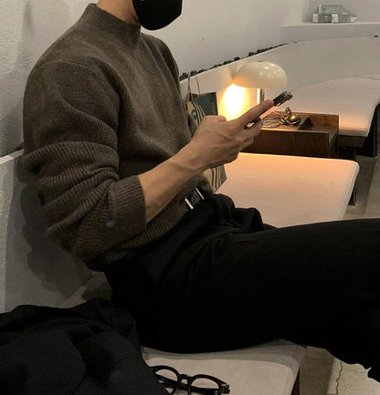 Matteus - Knitted Turtleneck Jumper Men