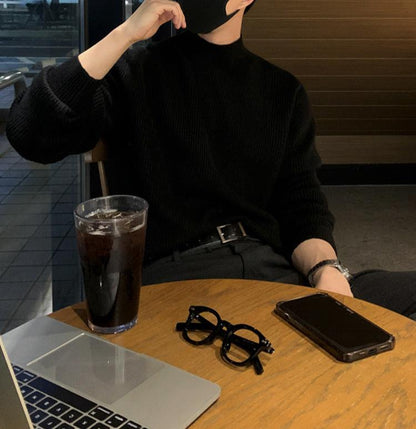 Matteus - Knitted Turtleneck Jumper Men