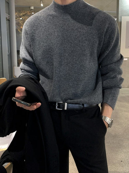 Matteus - Knitted Turtleneck Jumper Men