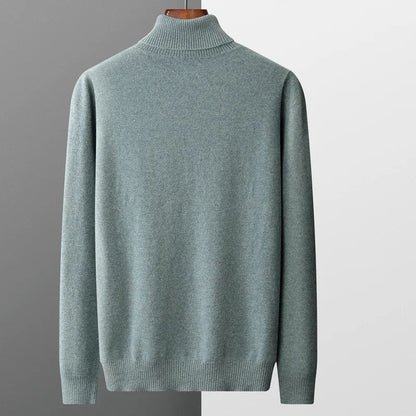 Merino - Classy Knitted Roll Neck Jumper Men