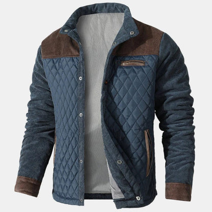Simeon - Classic Warm Buttoned Mens Jacket