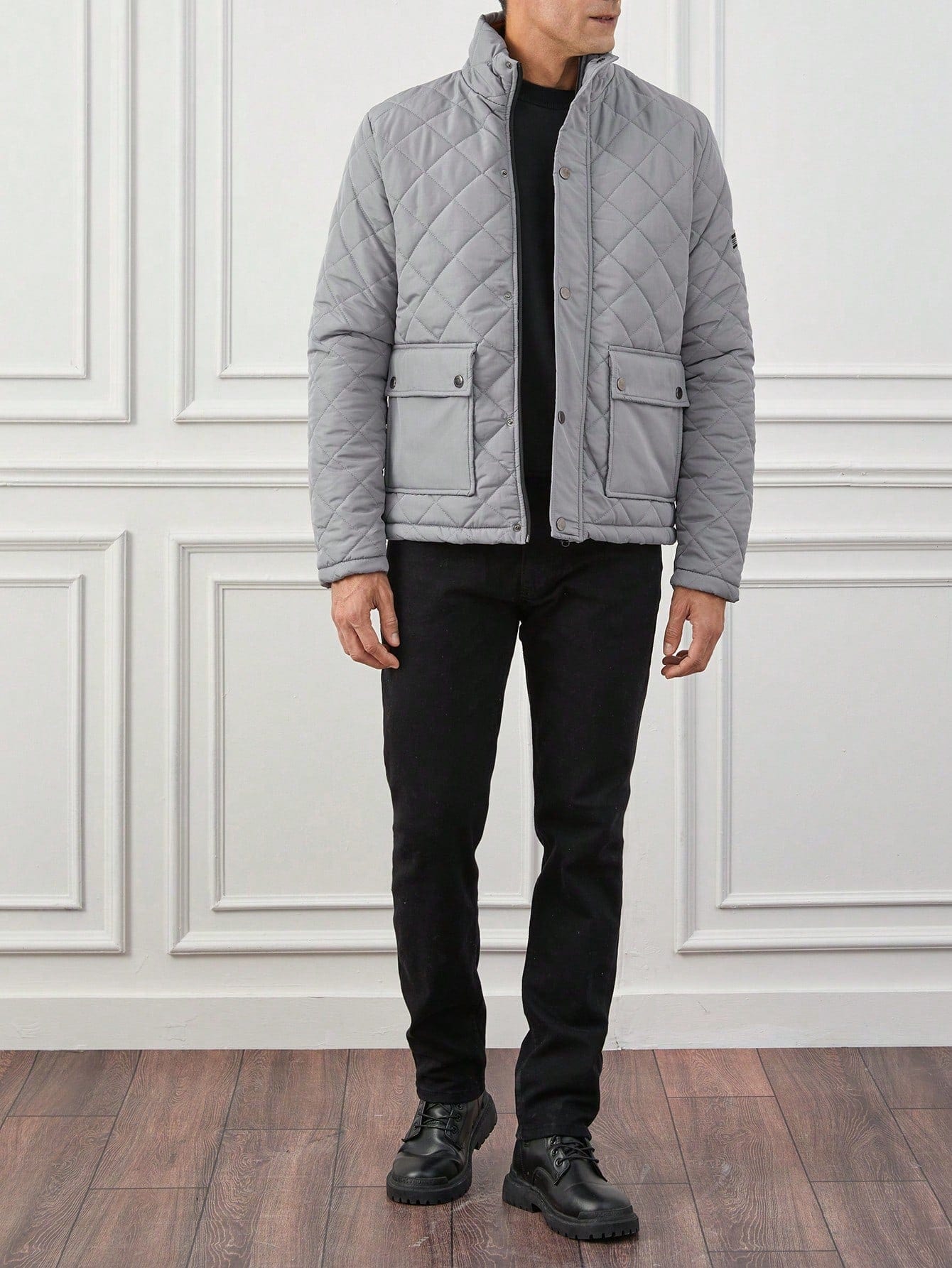 Troy - Quilted Puffer Jacket Men