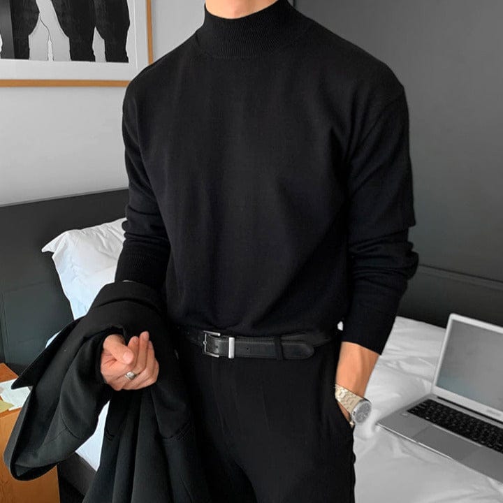 Old money Winter Turtleneck jumper