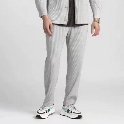 Valentino - Classic Ribbed Cotton Pants