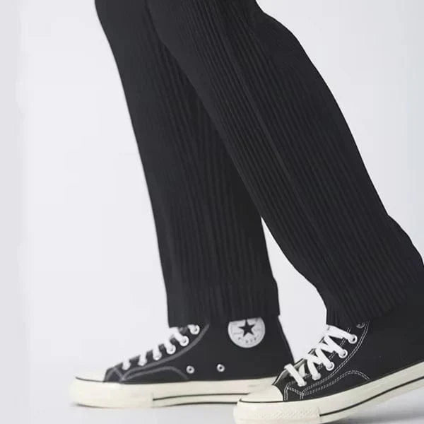 Valentino - Classic Ribbed Cotton Pants