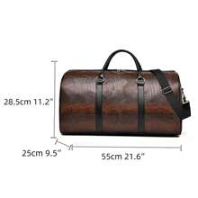 Liam | Unisex Leather Travel Bag