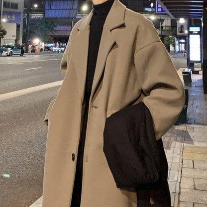 Old Money Tailored Belted Long Coat