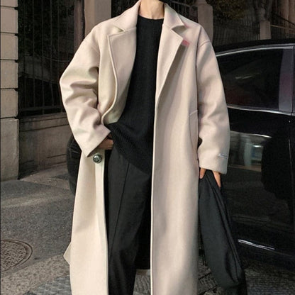 Old Money Tailored Belted Long Coat