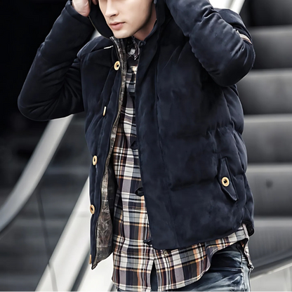 Cevori Relaxed Fit Insulated Insulated Padded Coat