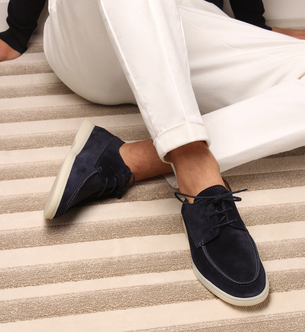 Stylish Leather Penny Loafers