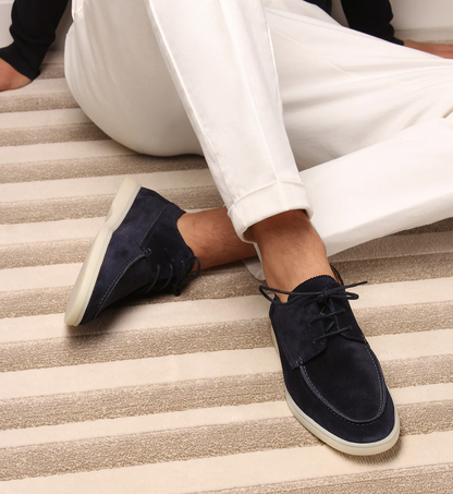 Stylish Leather Penny Loafers