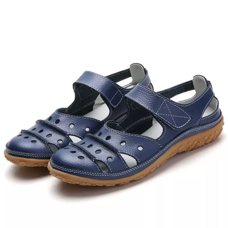 Marlowe Sandals | Cushioned Insole Adjustable Velcro Sandals