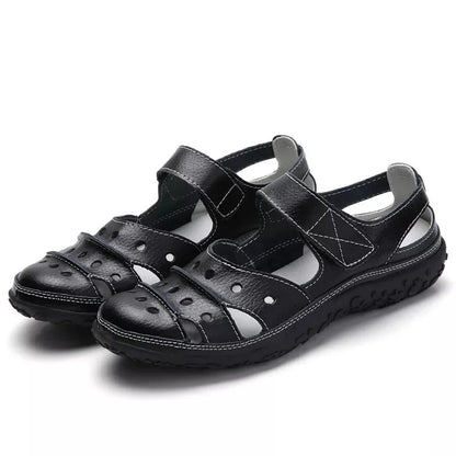 Marlowe Sandals | Cushioned Insole Adjustable Velcro Sandals