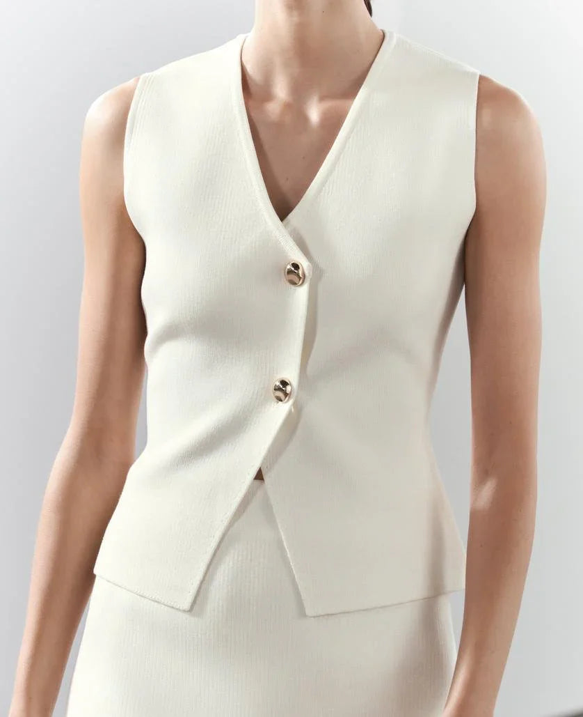 Matilda Top | Women's Sleeveless Gilet Top