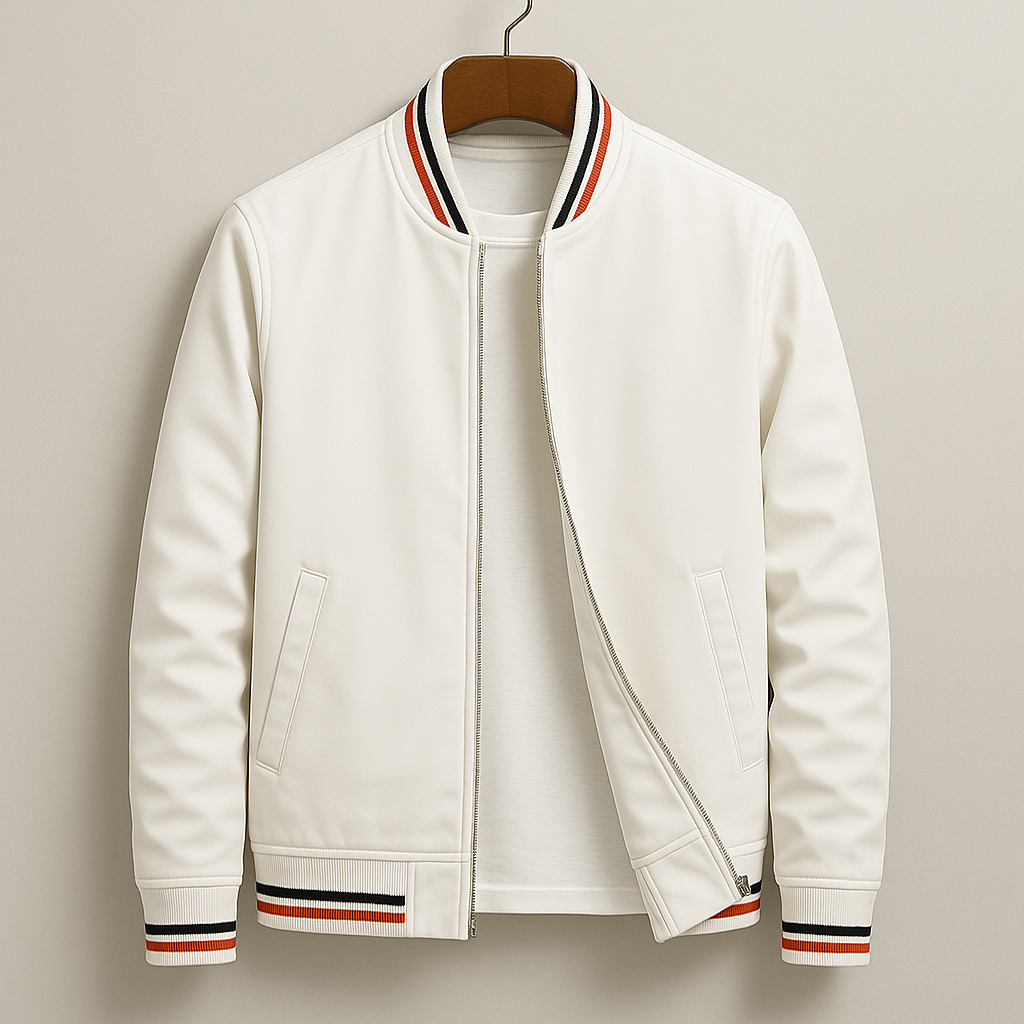 Matteo | Men’s Autumn Bomber Jacket with Modern Tailored Fit