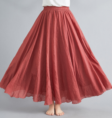 Bohemian Long Flowy Skirt