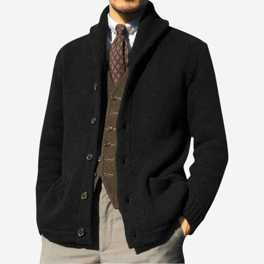 Wool Knit Cardigan