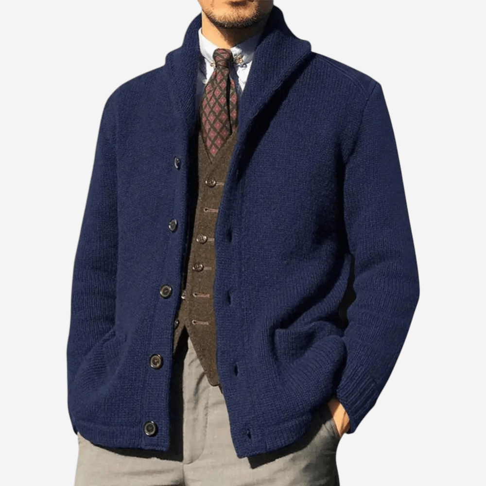 Wool Knit Cardigan