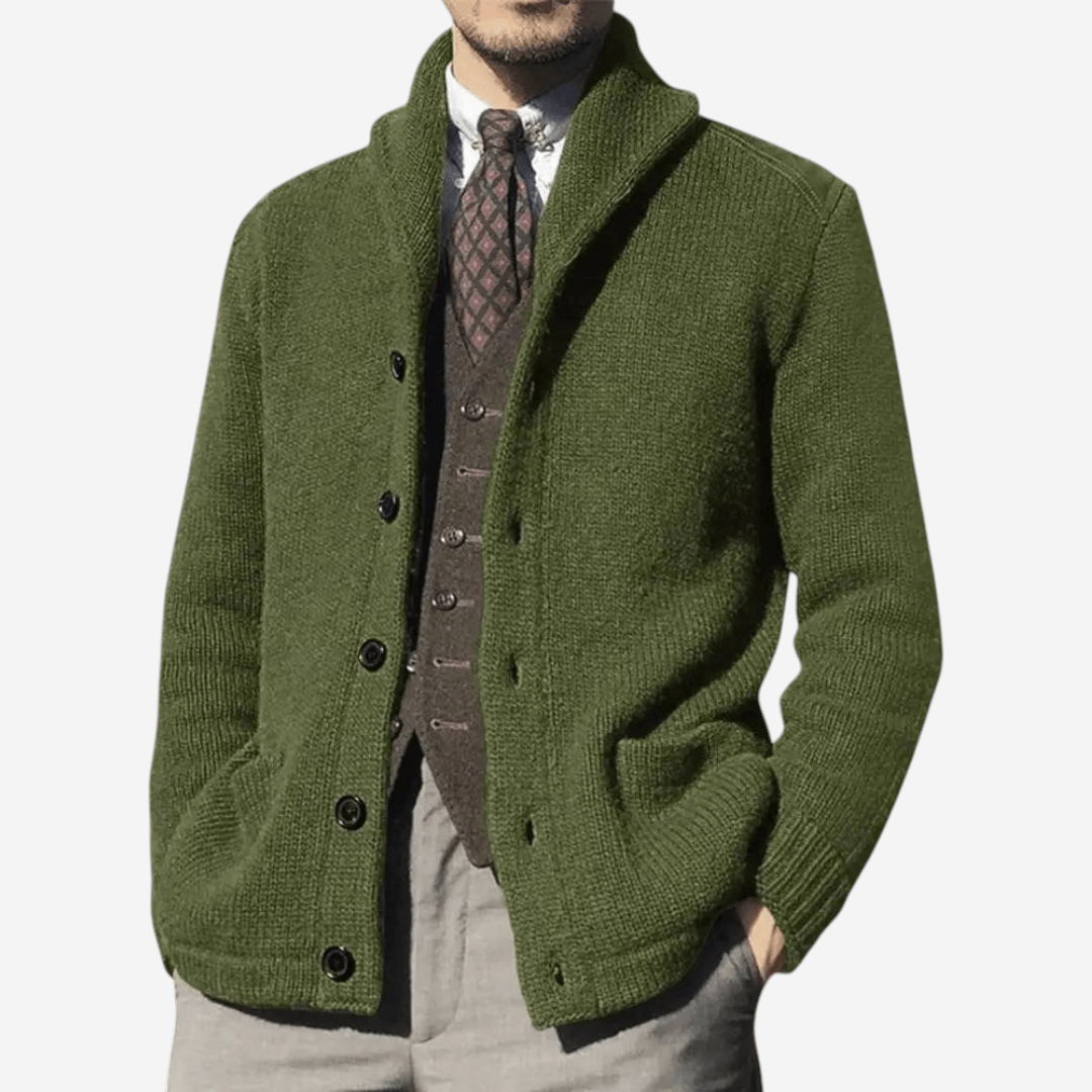 Wool Knit Cardigan