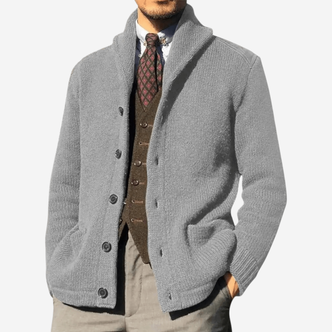 Wool Knit Cardigan