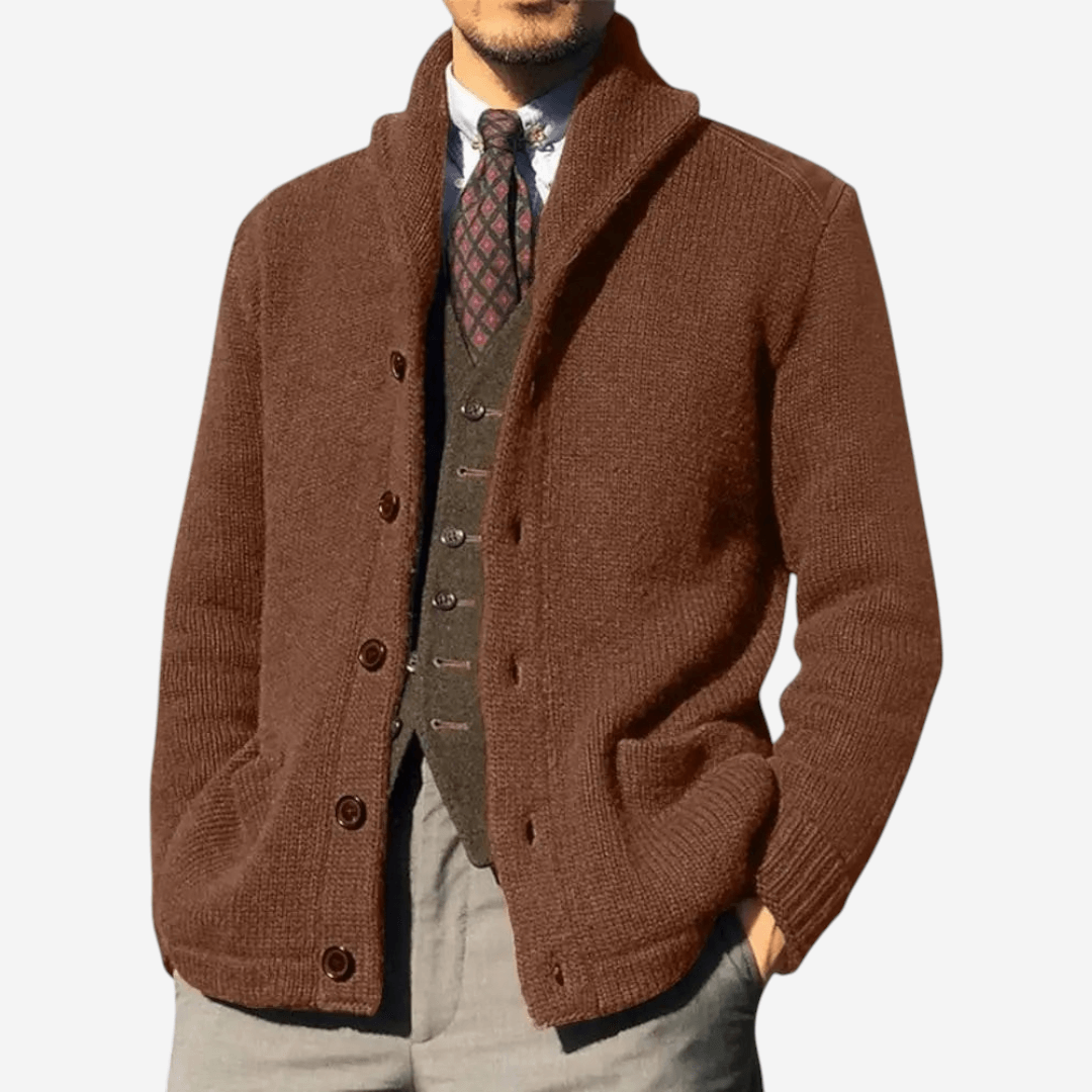 Wool Knit Cardigan