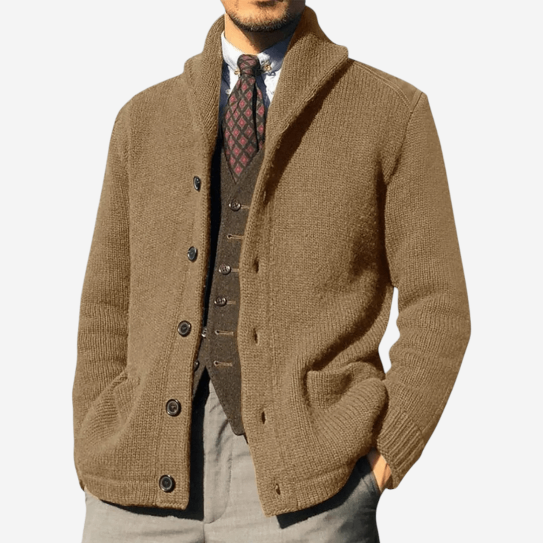 Wool Knit Cardigan