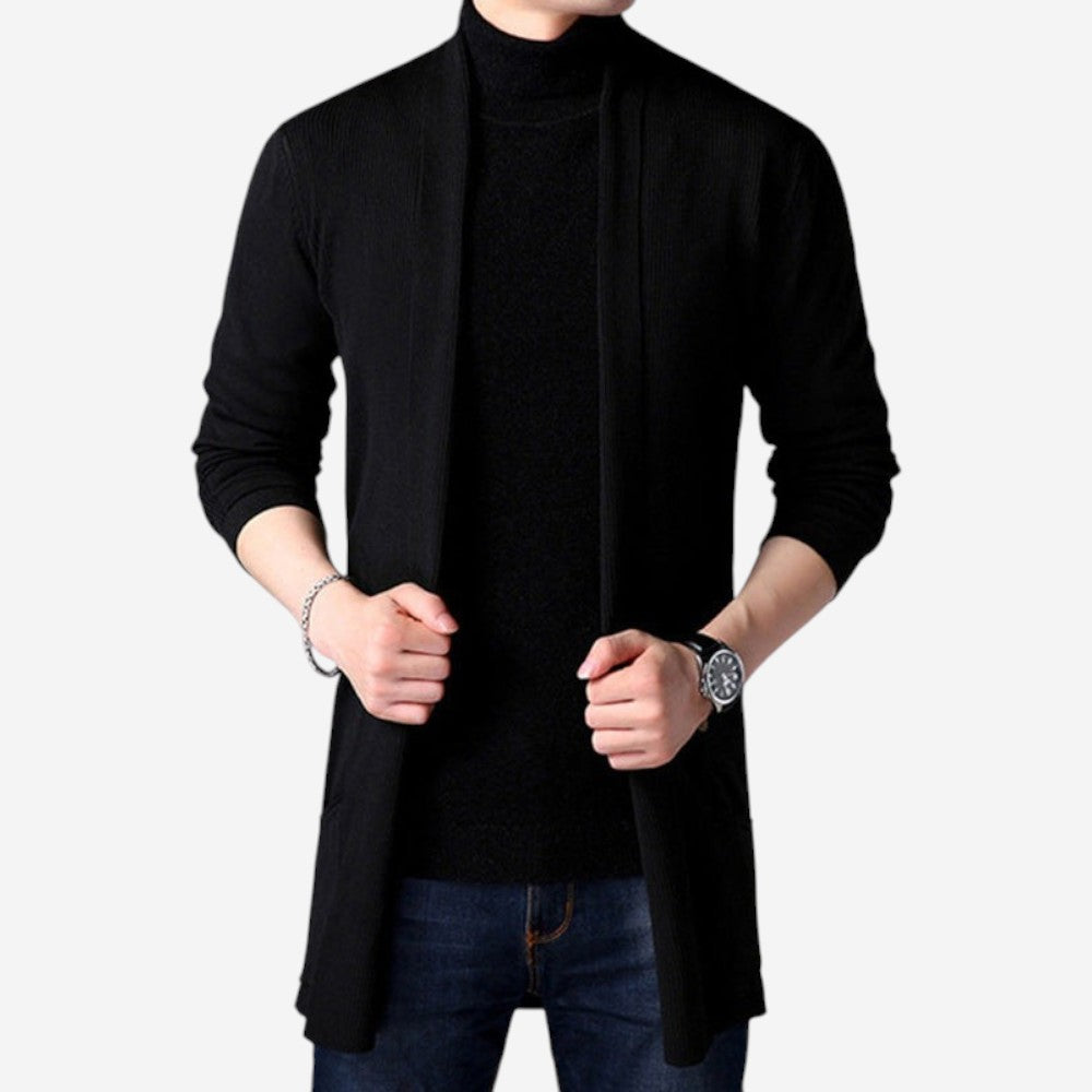 Relaxed Long Cardigan