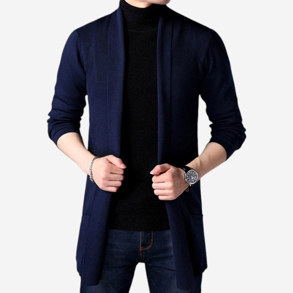Relaxed Long Cardigan