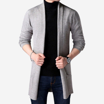 Relaxed Long Cardigan