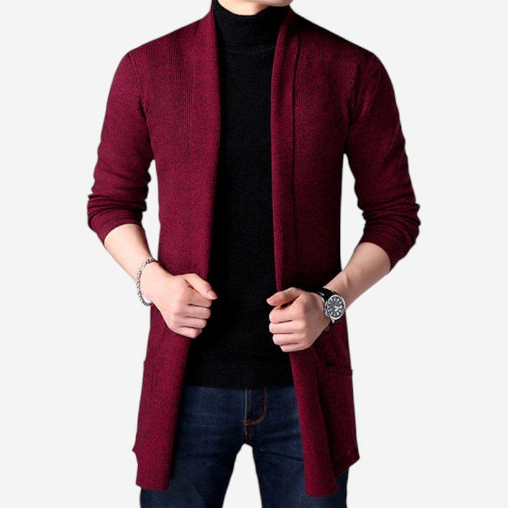 Relaxed Long Cardigan