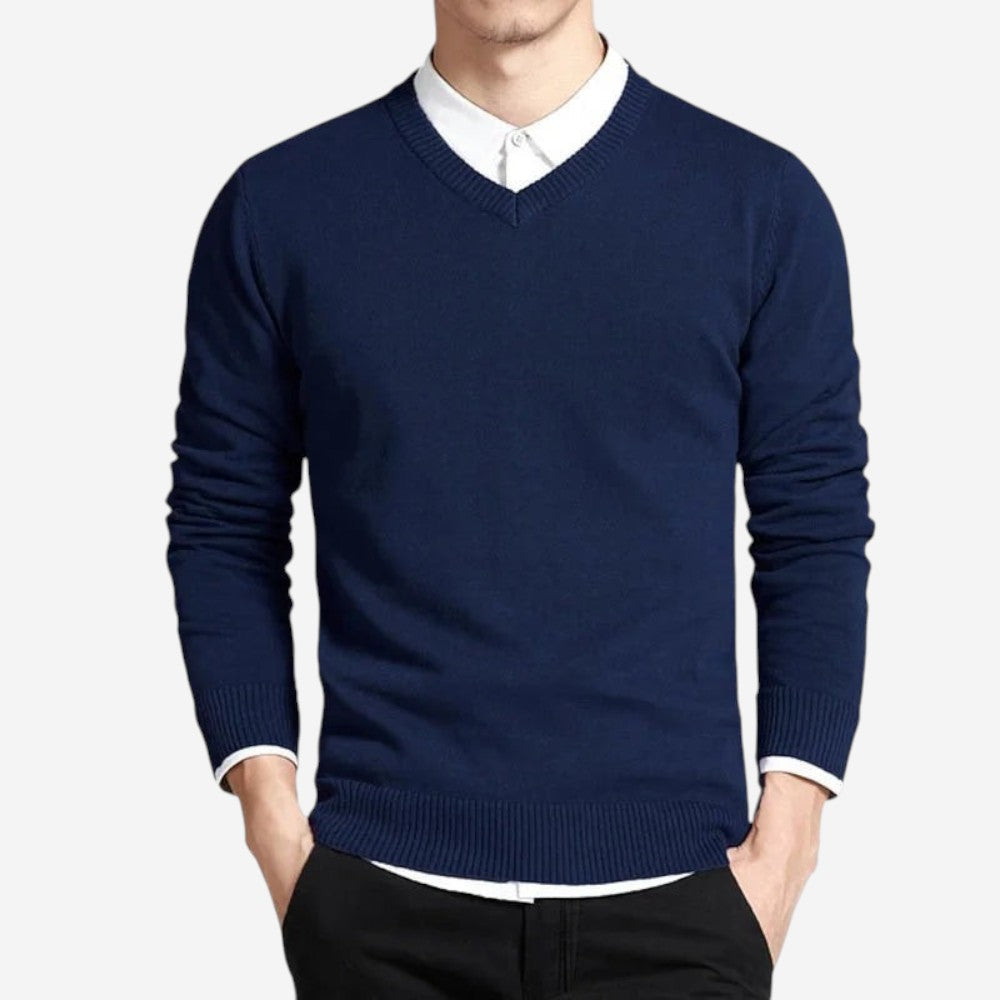 Slim V-Neck Sweater