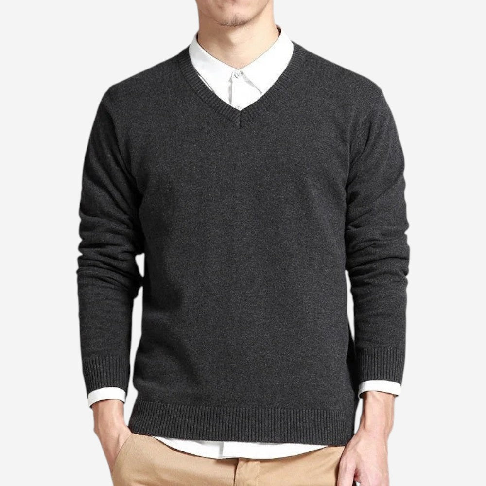 Slim V-Neck Sweater