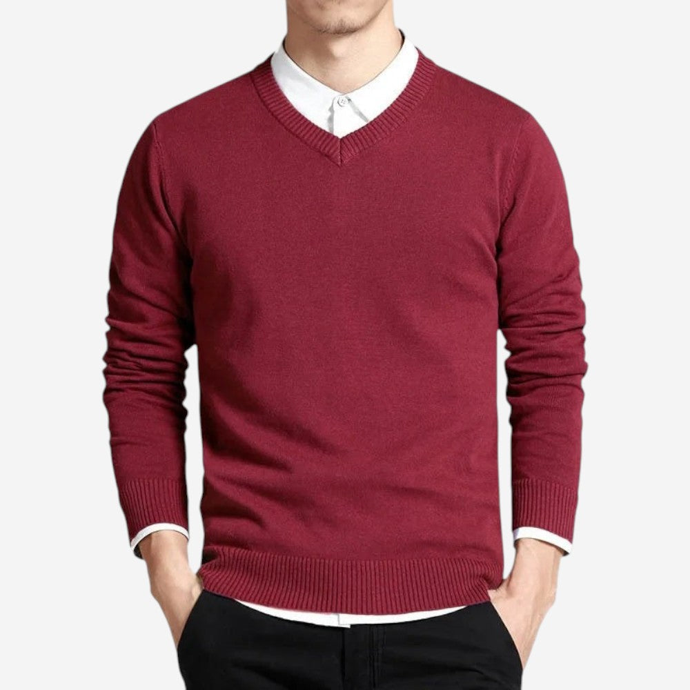Slim V-Neck Sweater