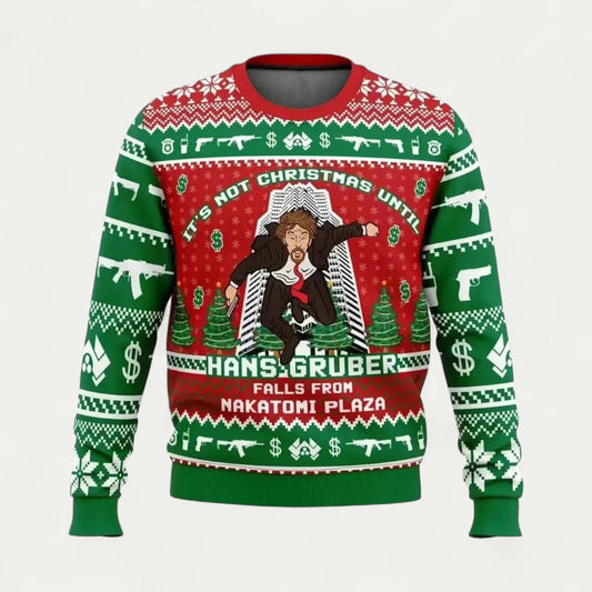 Men’s Action Christmas Knit Sweater