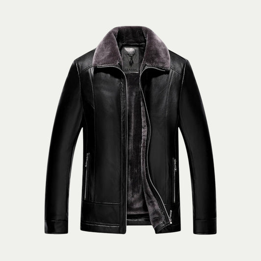 Men’s Classic Aviator Leather Jacket