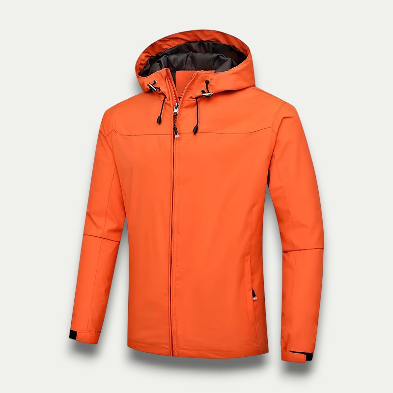 Men’s Minimalist Hooded Technical Jacket