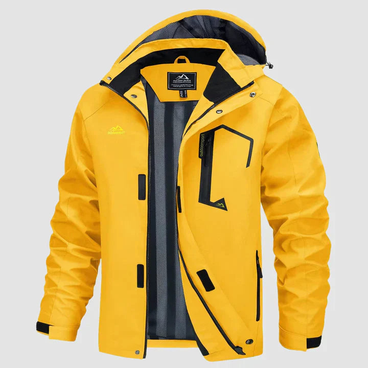 Waterproof Men's Breathable Hooded Rain Coat