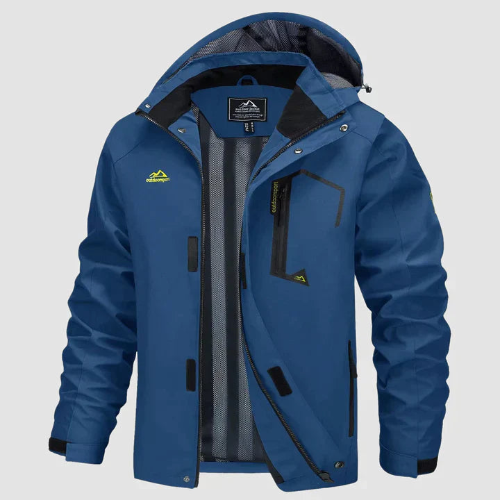 Waterproof Men's Breathable Hooded Rain Coat