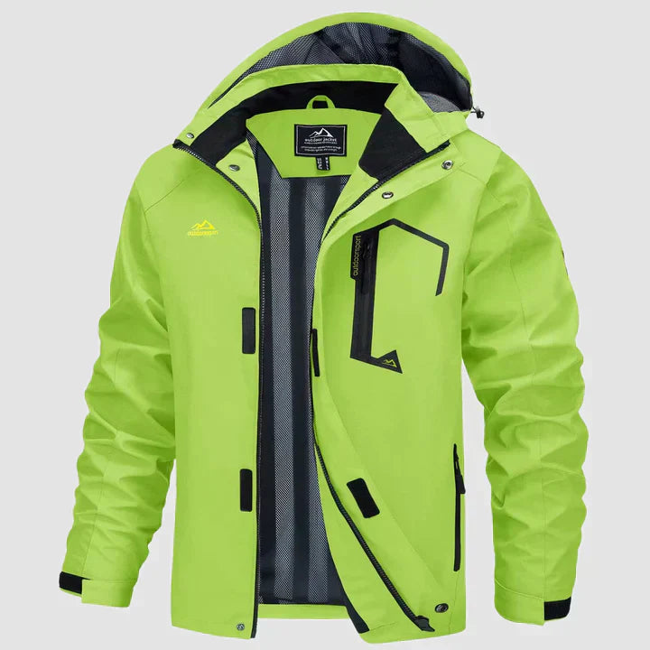 Waterproof Men's Breathable Hooded Rain Coat