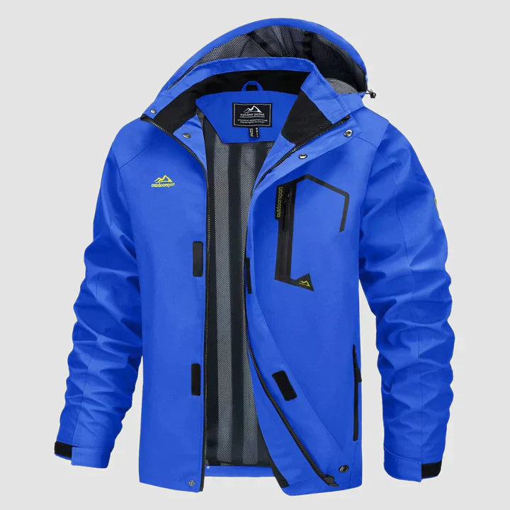 Waterproof Men's Breathable Hooded Rain Coat