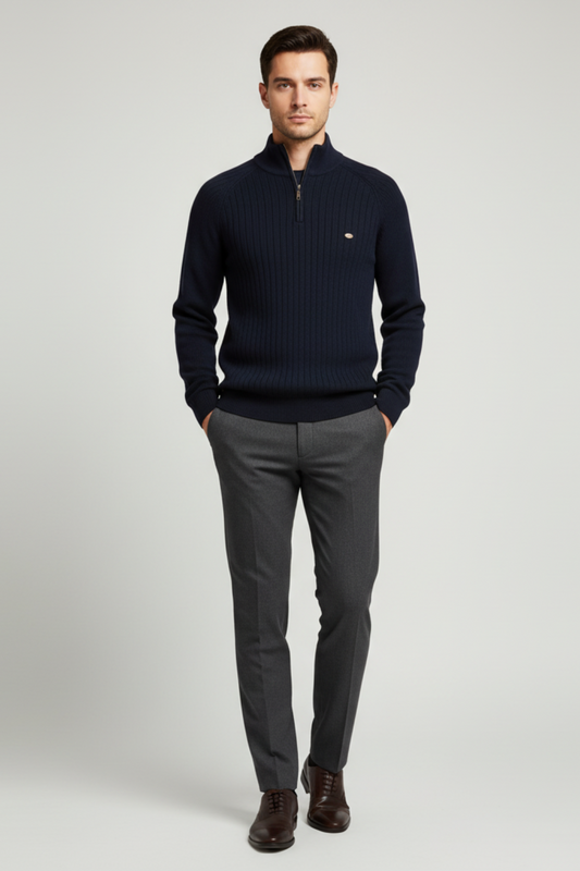Men’s Classic Fit Half-Zip Sweater