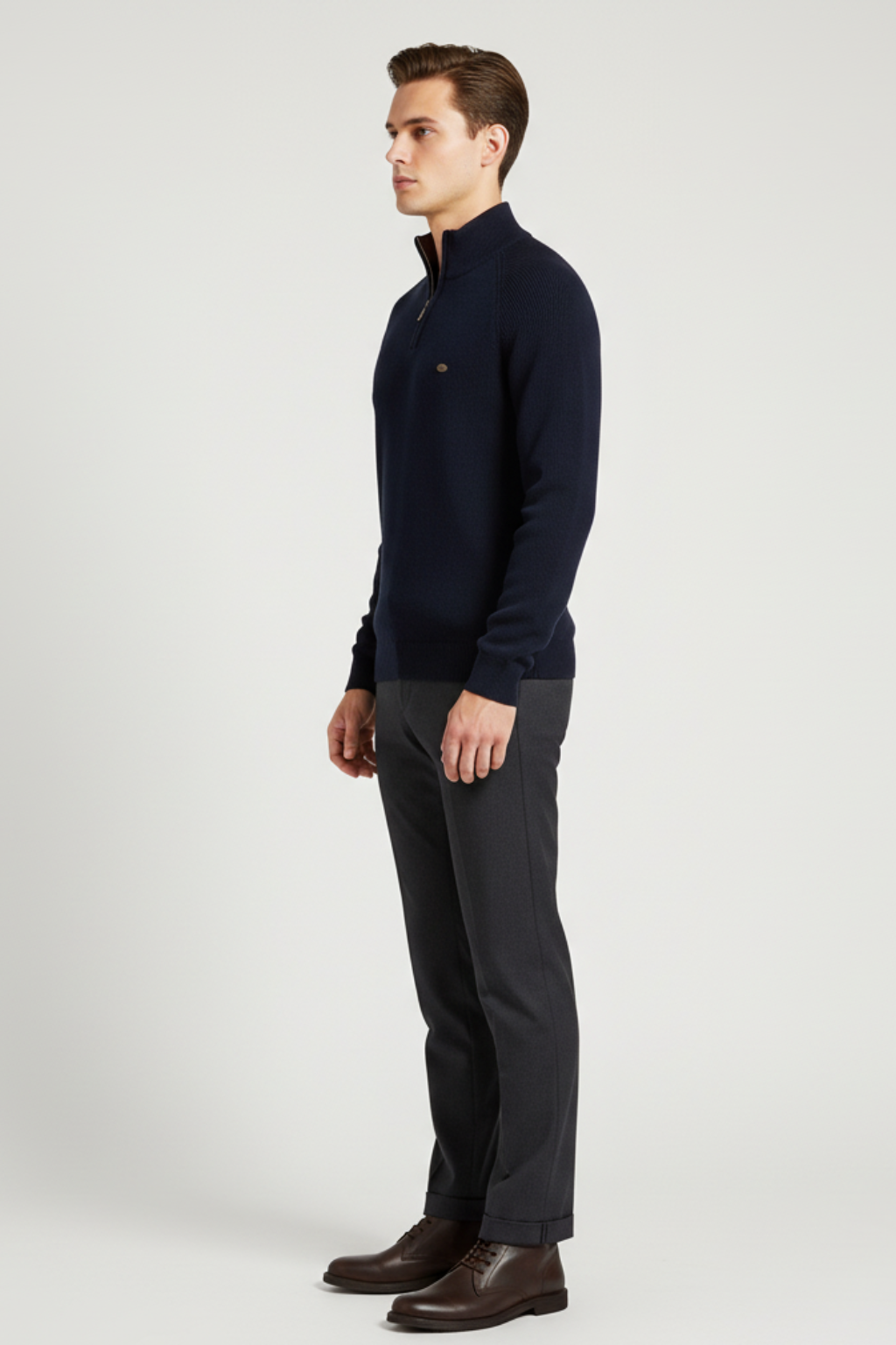 Men’s Classic Fit Half-Zip Sweater